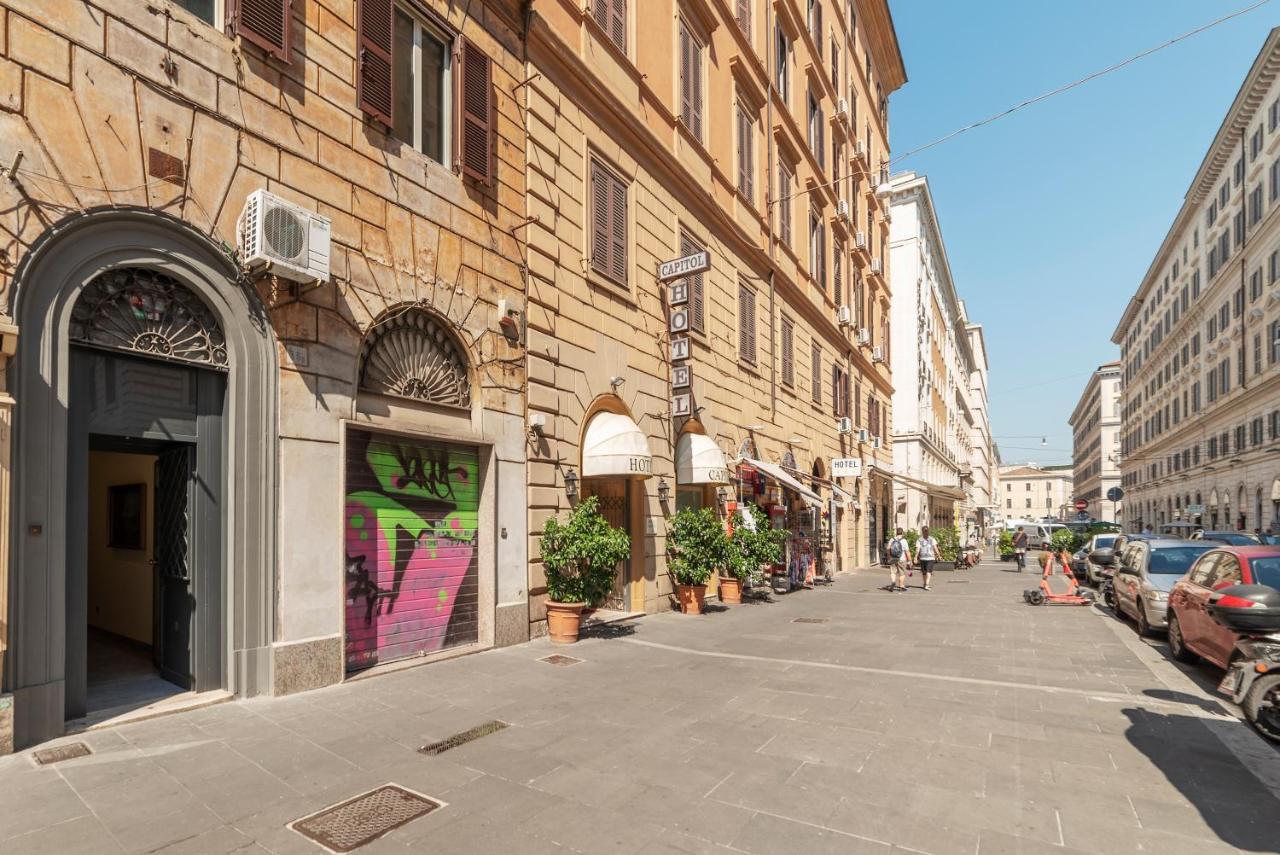 Termini Station Elegant And Roomy Apartment 罗马 外观 照片